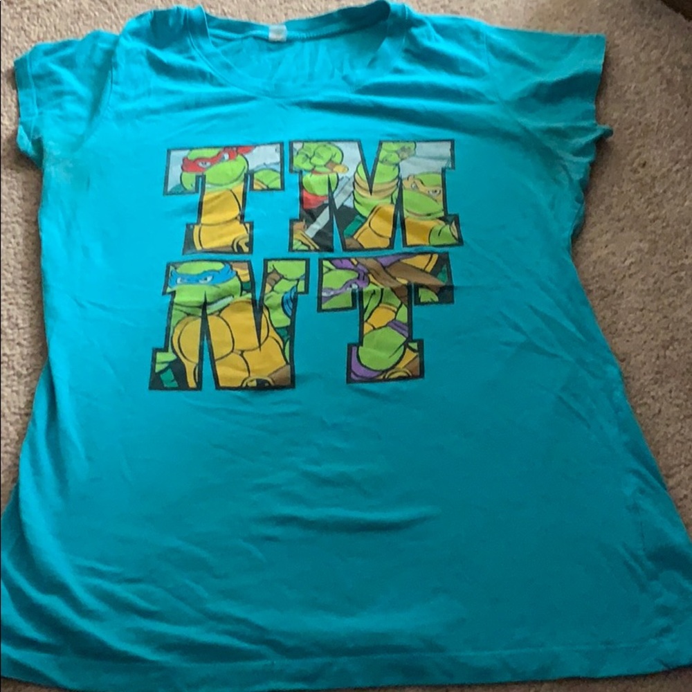 Girls XL teenage mutant ninja turtles top